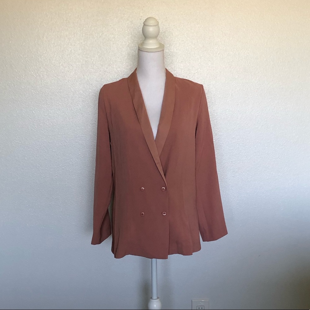 REIKO Blazer in Dusty Pink